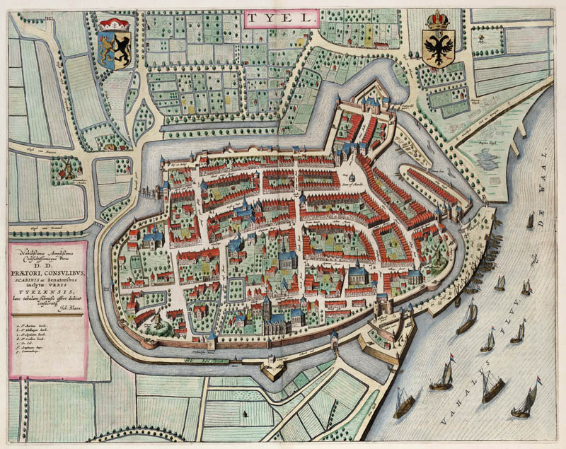 Tiel 1649 Blaeu